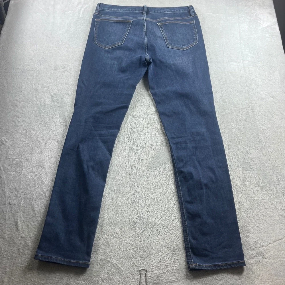 Banana Republic Traveler Jeans Mens 34x34 Slim‎ Fit Blue Denim Pants Medium Wash